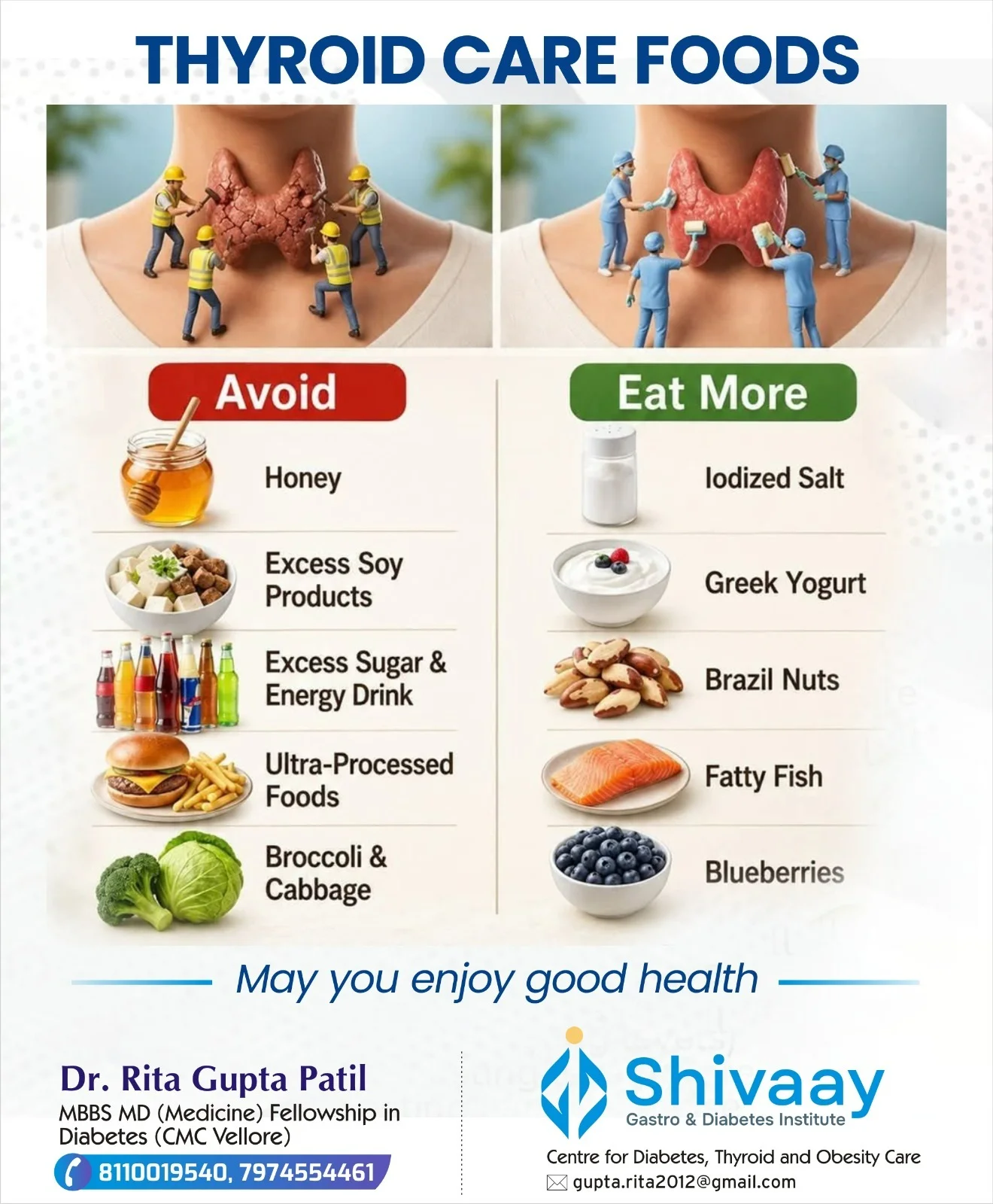 Thyroid Diet Guidance in Indore